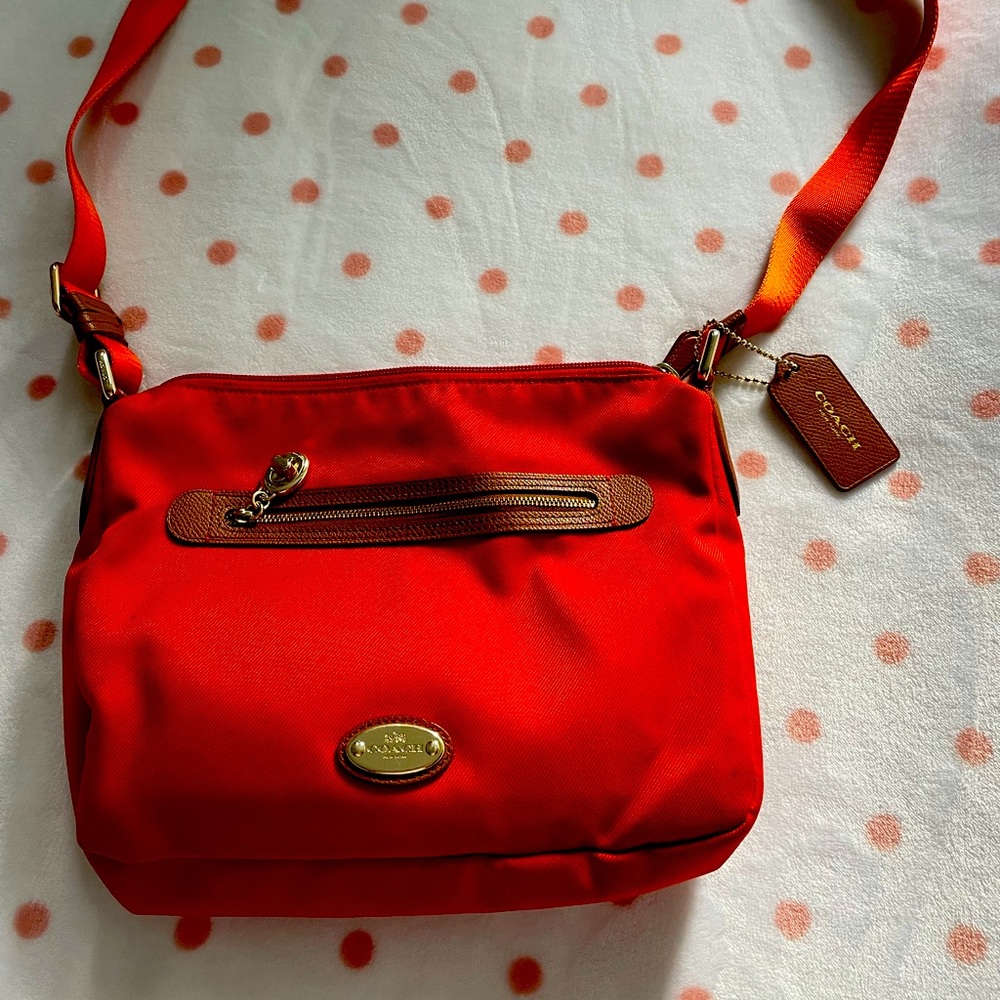 Coach side bag.